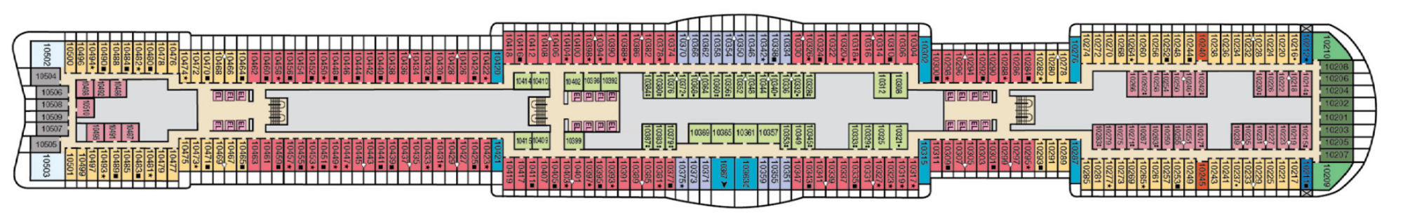 Deck 10 plan